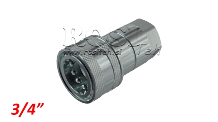 RACCORD RAPIDE TRACTEUR FEMELLE 3/4