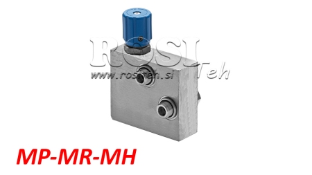 HYDRAULIC PRIORITY VALVE FOR HYDRAULIC MOTOR MP-MR-MH