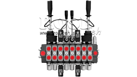 ХИДРАВЛИЧЕН КЛАПАН HIAB 8XPC70 + 2X ДЖОЙСТИК - ЕЛЕКТРИЧЕСКО УПРАВЛЕНИЕ 12V