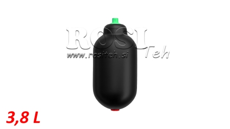 ACCUMULATEUR HYDRAULIQUE 3,8 LIT - BSP 3/4