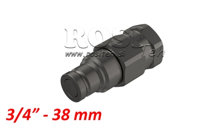 RACCORD RAPIDE EXCAVATEUR FFH MALE 3/4 38MM