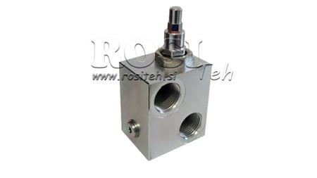 ХИДРАВЛИЧЕН РЕГУЛАТОР НА НАЛЯГАНЕ VMPP 1' 50-400 BAR - 160литра