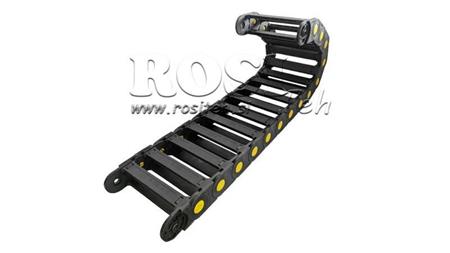 CHAÎNE DE GUIDAGE POUR TUYAUX HYDRAULIQUES CK40a (hauteur 40mm-largeur 200mm)