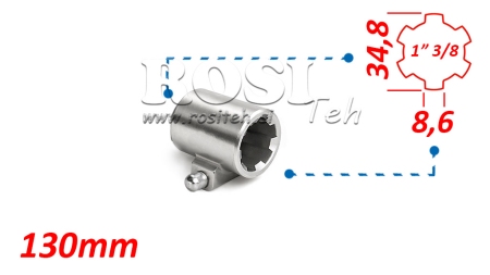 KARDANADAPTER TAPIGA 1-3/8 (130 mm)