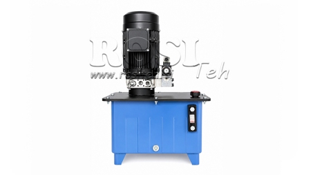 MINI HYDRAULISCH KRACHTPAKKET 380V AC (4 kW) - 8 cc - 12 lit/min - tank 25 lit