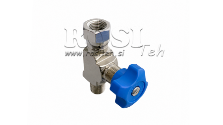 HYDRAULISCHE KLEP VOOR MANOMETER
