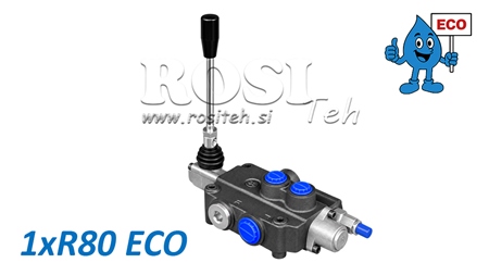 DISTRIBUTEUR HYDRAULIQUE MANUEL – 1 SECTION 1xR80 ECO