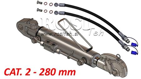 HYDRAULISK TOPSTANG SPECIAL - CAT. 2 - 63/35-280 (45-95 HP) (25,4 mm)