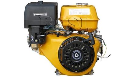benzínový motor EG4-420cc-9.6kW-13.1HP-3,600 RPM-E-KW25x88.5-elektrický štart