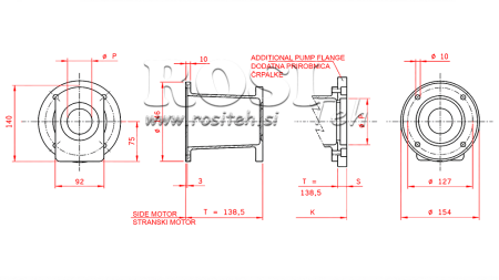 KIT DE RACCORDEMENT MOTEUR À ESSENCE + POMPE HI-LO 16GPM
