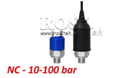 HIDRAULIČNI TLAČNI PREKIDAČ - NC 10-100 BAR (MAX.300BAR)