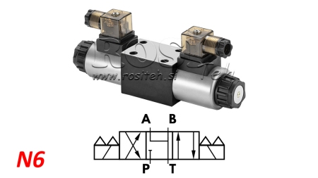 HYDRAULISK MAGNETVENTIL KV-4/3 CETOP 3 N6