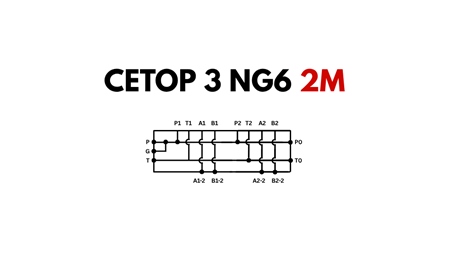 EMBASE 2 POSTES CETOP 3 SANS LIMITEUR DE PRESSION
