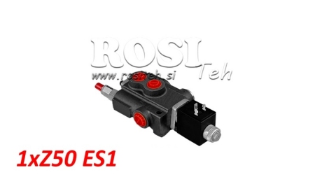 DISTRIBUTEUR MONOBLOC ÉLECTROHYDRAULIQUE 1xZ50 ES1