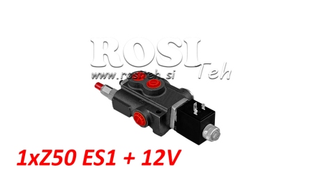 VALVOLA IDRAULICA 1xZ50 ES1+12V DC