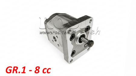 POMPE HYDRAULIQUE GROUPE 1 8,0 CM³ – SENS HORAIRE AVEC BRIDE