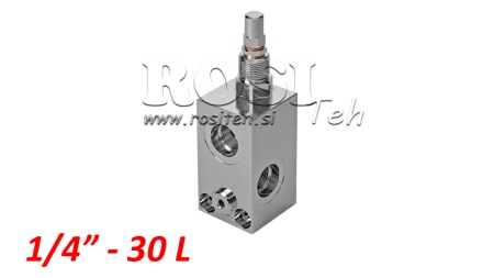 HIDRAULIKUS NYOMÁS REGULÁTOR VMP 1/4 10-180 BAR - 30lit