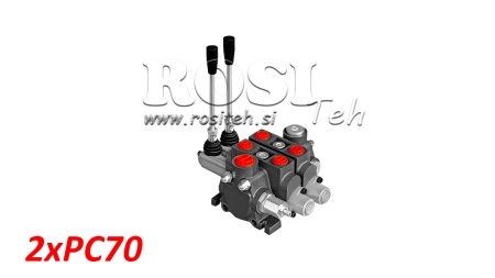 VALVOLA IDRAULICA 2xPC70