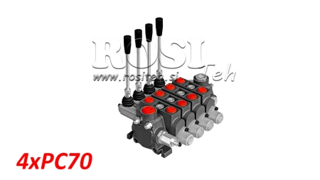 VALVOLA IDRAULICA 4xPC70