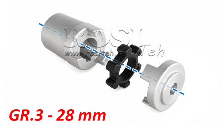 GUMENI UMETAK ND15 (2,2-4kW) 28mm/GR3