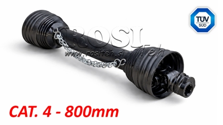 ALBERO CARDANICO CERTIFICATO CE PROFI LINE CAT.4 LUNGHEZZA 800mm