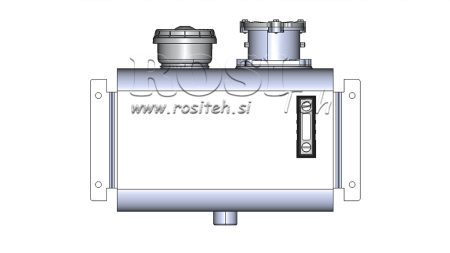 TANK EN MÉTAL SUPÉRIEUR 20 LIT 265X290X400MM