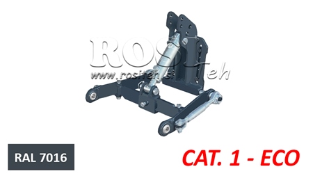 KIT UNIVERSEL HYDRAULIQUE FRONTAL ( AVANT) 01 EME CATEGORIE - ECO POUR TRACTEUR