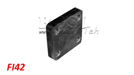 Montážny príruba pre otočný ťahací hák Φ42 v puzdre