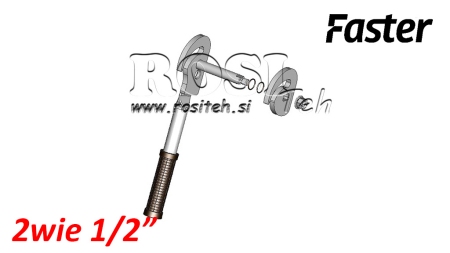 LEVIER POUR MULTI-FASTER 2VOIES 1/2 PARTIE FIXE