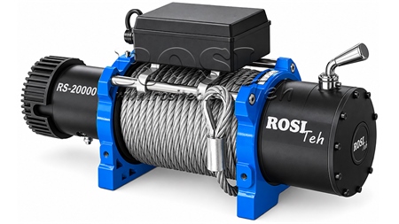 24 V TREUIL ÉLECTRIQUE RS-20000 - 9100 KG - CÂBLE EN ACIER - ECO