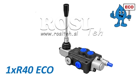 DISTRIBUTEUR HYDRAULIQUE MANUEL – 1 SECTION 1xR40 ECO