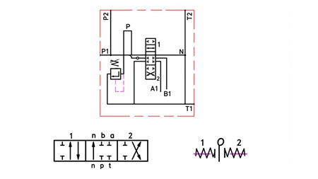 DISTRIBUTEUR HYDRAULIQUE MANUEL – 1 SECTION 1xR40 ECO