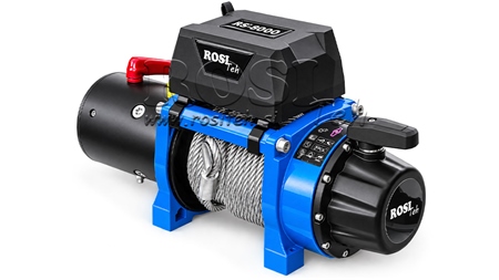 12 V TREUIL ÉLECTRIQUE RS-8000 - 3620 KG - CÂBLE EN ACIER - ECO