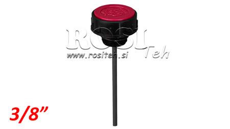 BOUCHON DE REMPLISSAGE 3/8 AVEC TIGE DE NIVEAU ET AÉRATEUR