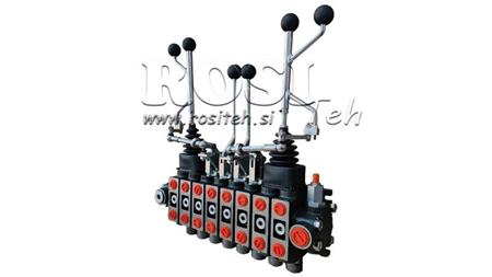 VANNE HYDRAULIQUE HIAB 8xPC70 2X JOYSTICK EURO 3 POS