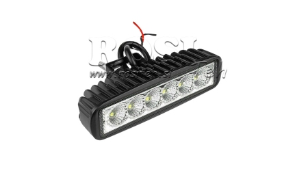 LAMPE DE TRAVAIL LED - LUMIÈRE 6 LED 18W 12V-24V