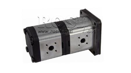 POMPE HYDRAULIQUE TRACTEUR - OEM 47129338 - CNH TLA 4WD 23 11 cc GAUCHE