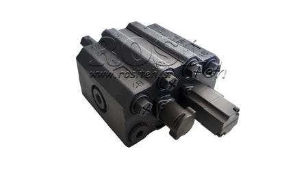 VANNE DE CONTRÔLE HYDRAULIQUE 2xP90 L/min SENSIBILITÉ DE CHARGE