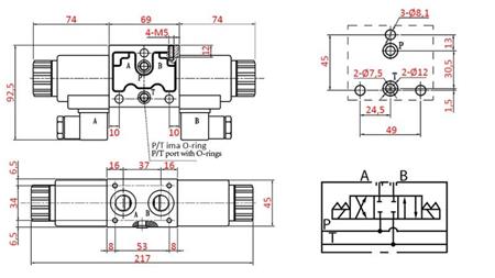 HYDRAULICKÝ ELEKTROMAGNETICKÝ VENTIL YEAT-ZOSTAVA 12V N1