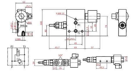 INLET SEGMENT BY-PASS WITH SAFETY FOR YEAT-REMOVABLE VALVE 12V