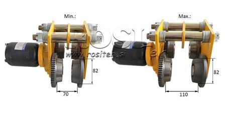 ELEKTRICKÝ POHON PRE PRIEMYSELNÝ VZV DWI 0.5 T