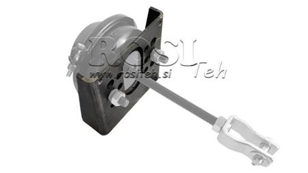 Zvarovací držiak pre pneumatický brzdový bubon