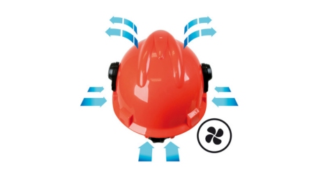 CASQUE DE PROTECTION YUKON AVEC VISIÈRE ET PROTECTION AUDITIVE