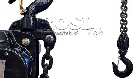 REŤAZOVÝ ZDVIHÁK - VÍKEND 3Ton x 3m