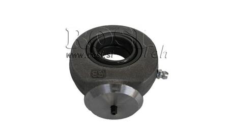 zvárací ložisko okrúhle s mazáním fi 20/27.5