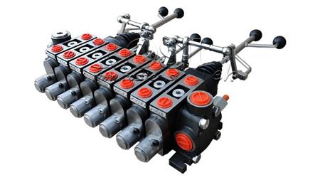 VANNE HYDRAULIQUE HIAB 8xPC70 2X JOYSTICK EURO 3 POS