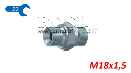 HYDRAULIC DOUBLE SCREW JACK BSP M18X1.5