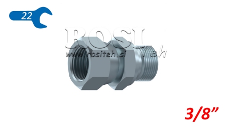 ÉCROU ROTATIF DOUBLE HYDRAULIQUE 3/8