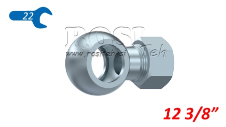 HIDRAULIKUS CSŐ BANJO 3/8 ANYÁ-VAL