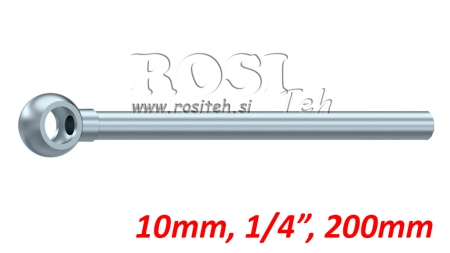 BANJO DE DURITE MÉTALLIQUE 10mm 1/4 200mm